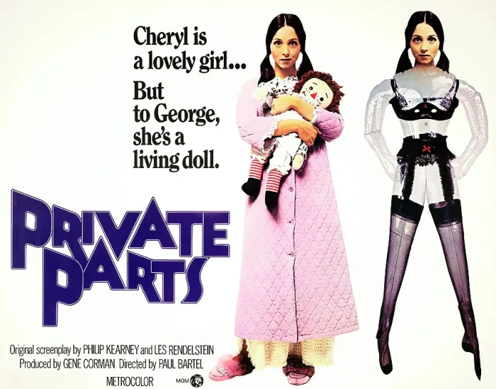 Framed Print : PRIVATE PARTS, left and right: Ayn Ruymen, 1972