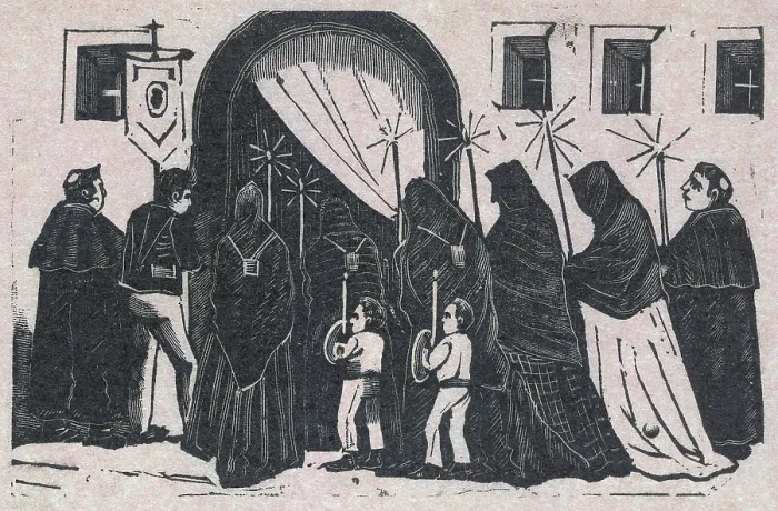 Framed Print : The Procession, by Antonio Vanegas Arroyo, circa 1900s Framed Print : The Procession, by Antonio Vanegas Arroyo, circa 1900s