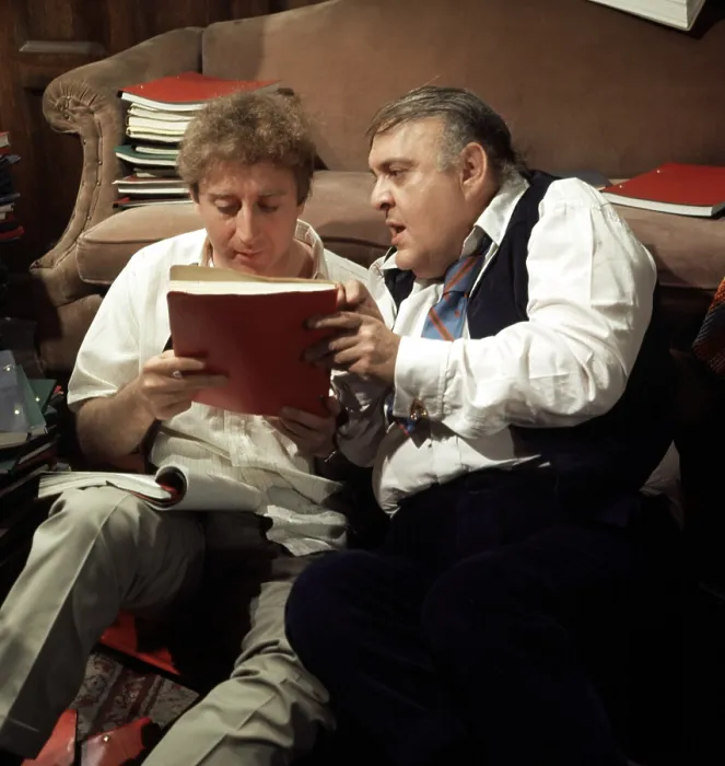 Framed Print : THE PRODUCERS, Gene Wilder, Zero Mostel, 1968