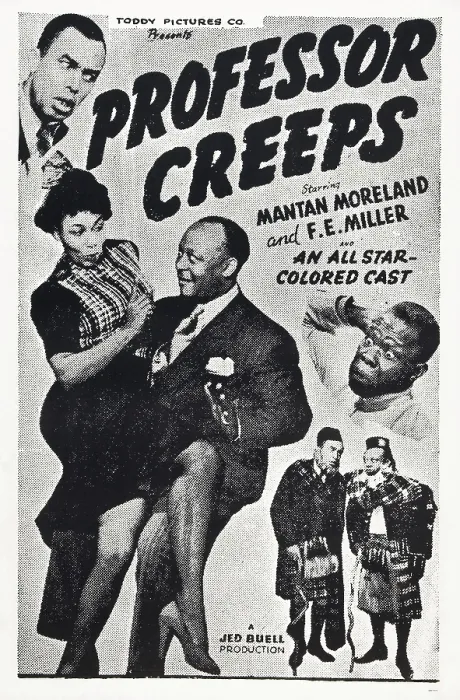 Framed Print : PROFESSOR CREEPS, US poster art, bottom second from left: Mantan Moreland, 1942 Framed Print : PROFESSOR CREEPS, US poster art, bottom second from left: Mantan Moreland, 1942