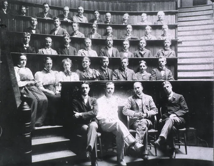 Framed Print : Professors Harvey Cushing, Howard Kelly, Sir William Osler, and William S