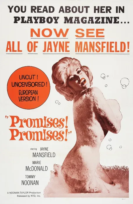 Framed Print : PROMISES! PROMISES!, (aka PROMISES... PROMISES!), US poster art, Jayne Mansfield, 1963