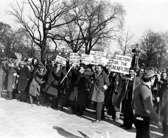 Framed Print : PROTEST, Washington, D.C. 12 / 7 / 31.. Courtesy: CSU Archives / Everett Collection Framed Print : PROTEST, Washington, D.C. 12 / 7 / 31.. Courtesy: CSU Archives / Everett Collection