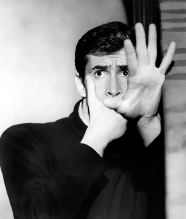 Framed Print : PSYCHO, Anthony Perkins, 1960 Framed Print : PSYCHO, Anthony Perkins, 1960