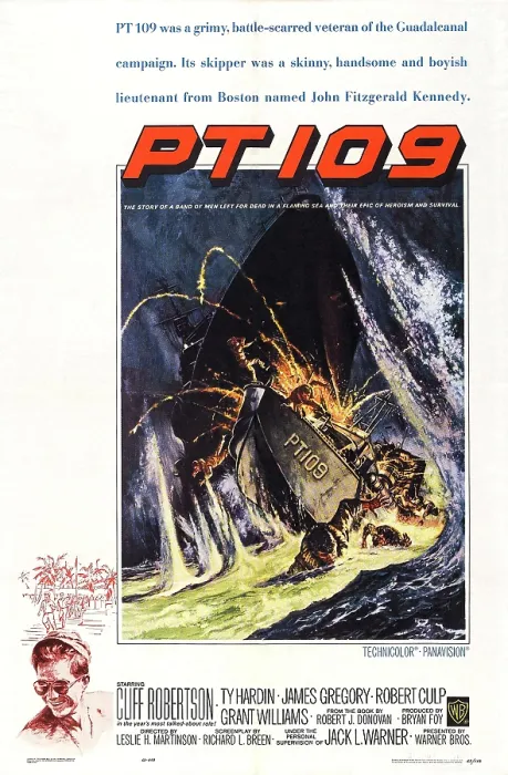 Framed Print : PT 109, US poster art, 1963
