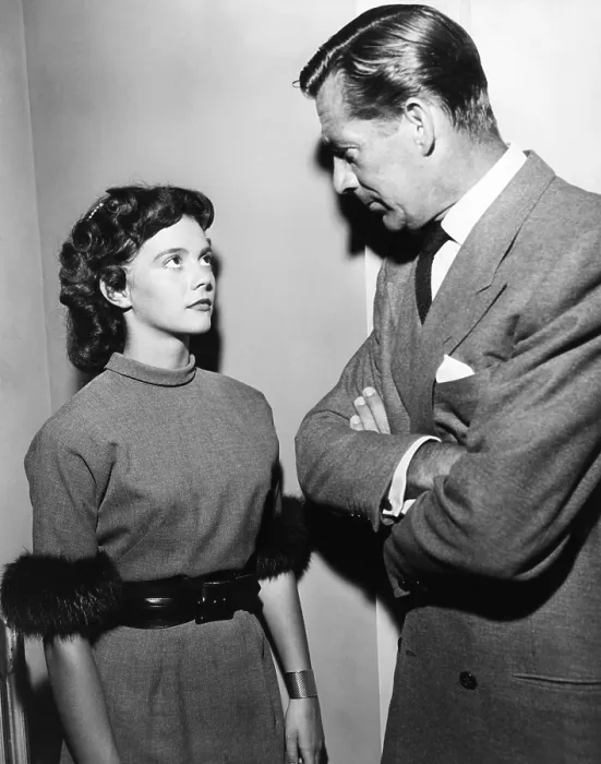 Framed Print : PUBLIC DEFENDER, from left: Natalie Wood, Reed Hadley, Return from the Dead (season 2, episode 1, September 9, 1954), 1954 Framed Print : PUBLIC DEFENDER, from left: Natalie Wood, Reed Hadley, Return from the Dead (season 2, episode 1, September 9, 1954), 1954