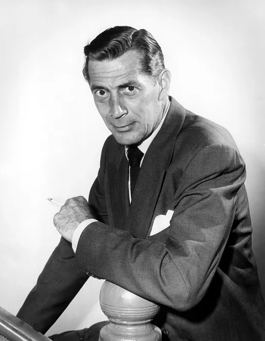 Framed Print : PUBLIC DEFENDER, Reed Hadley, 1954