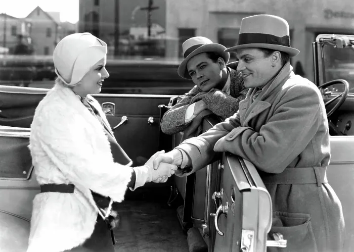 Framed Print : THE PUBLIC ENEMY, Jean Harlow, Edward Woods, James Cagney, 1931 Framed Print : THE PUBLIC ENEMY, Jean Harlow, Edward Woods, James Cagney, 1931