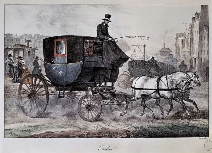 Framed Print : Public transport in Paris. Engraving by Denis Ausuguste Marie Raffet. Litography. FRANCE. Paris. Muse Carnavalet (Carnavalet Museum). AISA / Everett Collection**US SALES ONLY** Framed Print : Public transport in Paris. Engraving by Denis Ausuguste Marie Raffet. Litography. FRANCE. Paris. Muse Carnavalet (Carnavalet Museum). AISA / Everett Collection**US SALES ONLY**