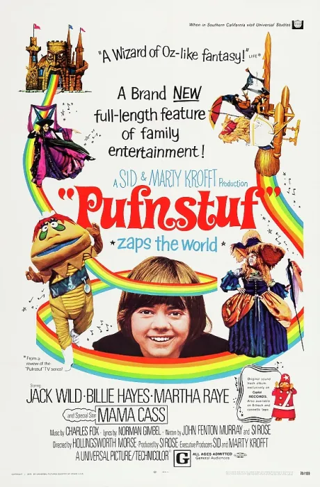 Framed Print : PUFNSTUF, US poster, Jack Wild, 1970