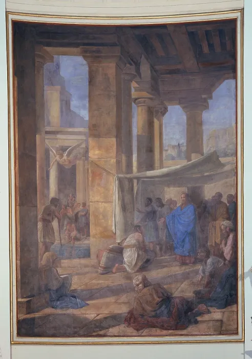 Framed Print : Pupin Velentino, Jesus Heal the Sick, 19th Century, canvas, Italy, Veneto, Arzignano, Vicenza, Cathedral, (621070) Everett CollectionMondadori Portfolio**US SALES ONLY** Framed Print : Pupin Velentino, Jesus Heal the Sick, 19th Century, canvas, Italy, Veneto, Arzignano, Vicenza, Cathedral, (621070) Everett CollectionMondadori Portfolio**US SALES ONLY**
