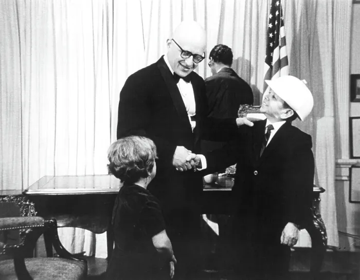 Framed Print : PUTNEY SWOPE, Pepi Hermine, etc, (as The President), 1969 Framed Print : PUTNEY SWOPE, Pepi Hermine, etc, (as The President), 1969