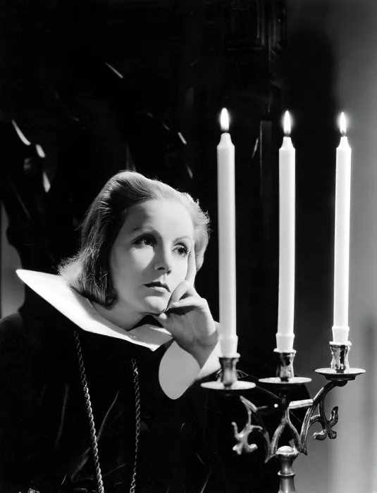 Framed Print : QUEEN CHRISTINA, Greta Garbo, portrait by Clarence Sinclair Bull, 1933