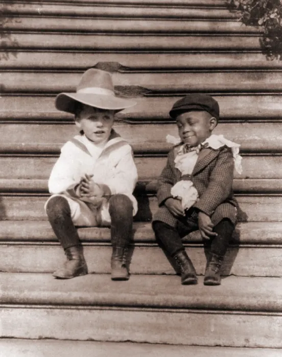 Framed Print : Quentin Roosevelt (1897-1918), with his African American friend, Roswell Newcomb Pinckney, son of White House steward, Henry Pinckney. Photo by Frances Benjamin Johnson, 1902 Framed Print : Quentin Roosevelt (1897-1918), with his African American friend, Roswell Newcomb Pinckney, son of White House steward, Henry Pinckney. Photo by Frances Benjamin Johnson, 1902