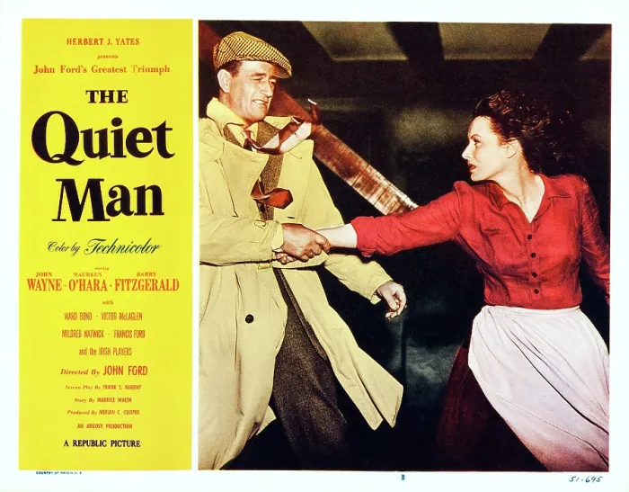 Framed Print : THE QUIET MAN, John Wayne, Maureen O'Hara, 1952 Framed Print : THE QUIET MAN, John Wayne, Maureen O'Hara, 1952