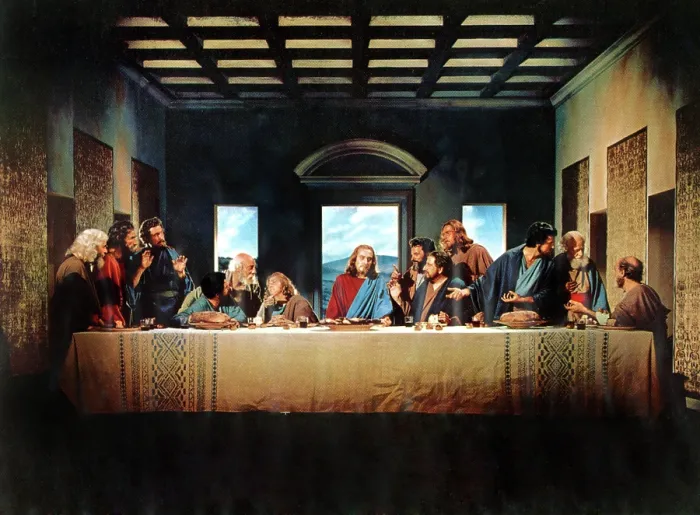Framed Print : QUO VADIS, The Last Supper, 1951 Framed Print : QUO VADIS, The Last Supper, 1951