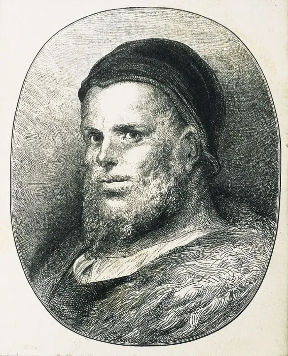 Framed Print : RABELAIS, Franois (1494-1553). Etching. AISA / Everett Collection**US SALES ONLY**