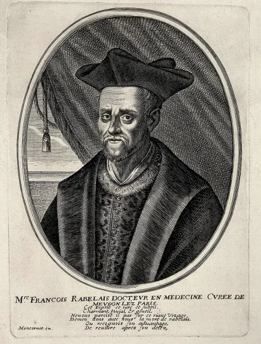 Framed Print : RABELAIS, Franois (1494-1553). Etching. FRANCE. Paris. National Library. AISA / Everett Collection**US SALES ONLY** Framed Print : RABELAIS, Franois (1494-1553). Etching. FRANCE. Paris. National Library. AISA / Everett Collection**US SALES ONLY**
