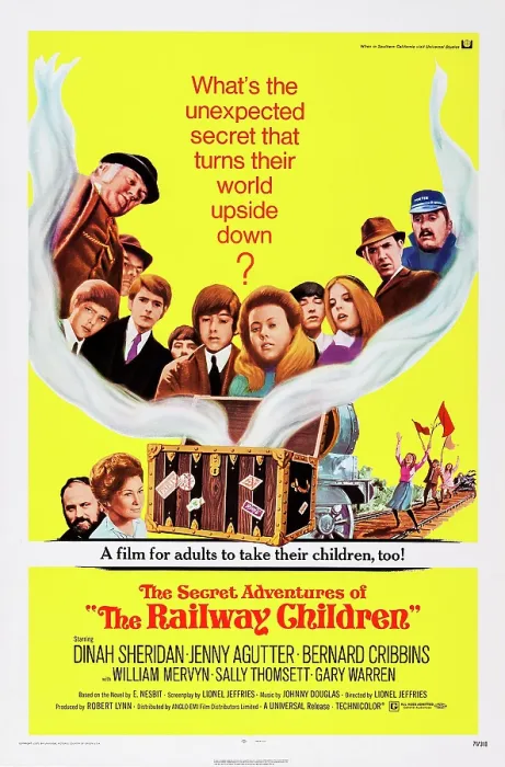 Framed Print : THE RAILWAY CHILDREN, US poster art, 1970