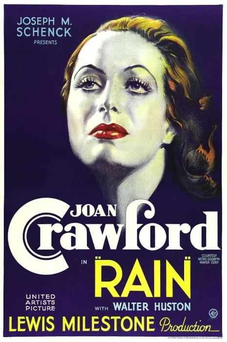 Framed Print : RAIN, Joan Crawford, 1932 Framed Print : RAIN, Joan Crawford, 1932