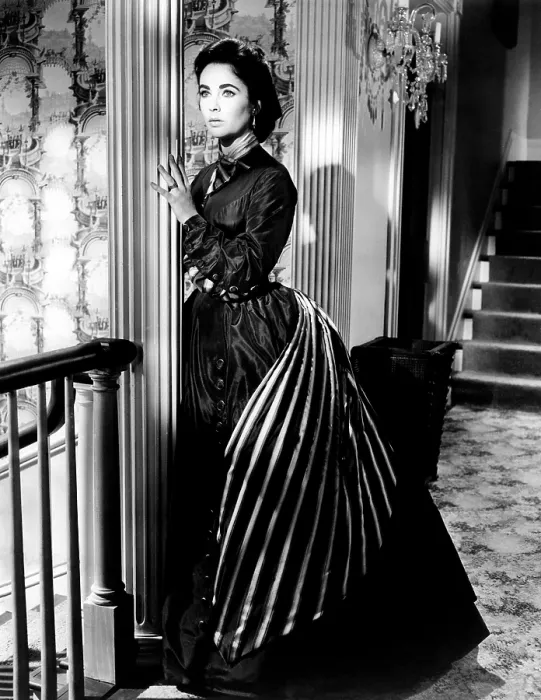 Framed Print : RAINTREE COUNTY, Elizabeth Taylor (in a gown by Walter Plunkett), 1957 Framed Print : RAINTREE COUNTY, Elizabeth Taylor (in a gown by Walter Plunkett), 1957