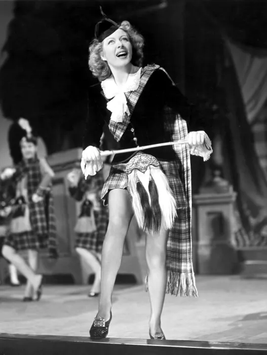 Framed Print : RANDOM HARVEST, Greer Garson, 1942, kilt