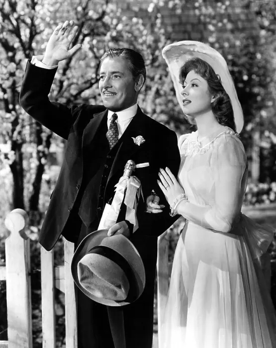 Framed Print : RANDOM HARVEST, Ronald Colman, Greer Garson, 1942