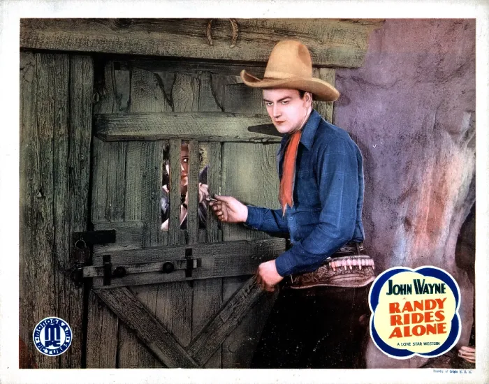 Framed Print : RANDY RIDES ALONE, John Wayne, 1934 Framed Print : RANDY RIDES ALONE, John Wayne, 1934