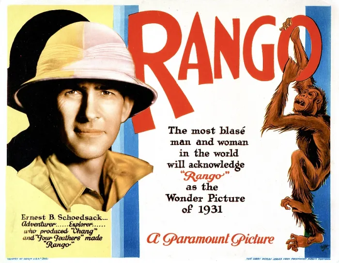 Framed Print : RANGO, Ernest B. Schoedsack, 1931 Framed Print : RANGO, Ernest B. Schoedsack, 1931