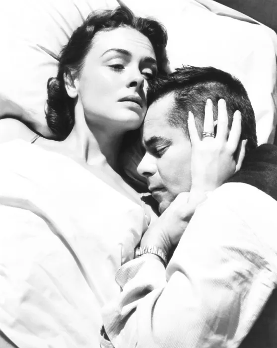 Framed Print : RANSOM!, from left: Donna Reed, Glenn Ford, 1956