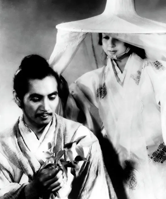 Framed Print : RASHOMON, Masayuki Mori, Machiko Kyo, 1950 Framed Print : RASHOMON, Masayuki Mori, Machiko Kyo, 1950