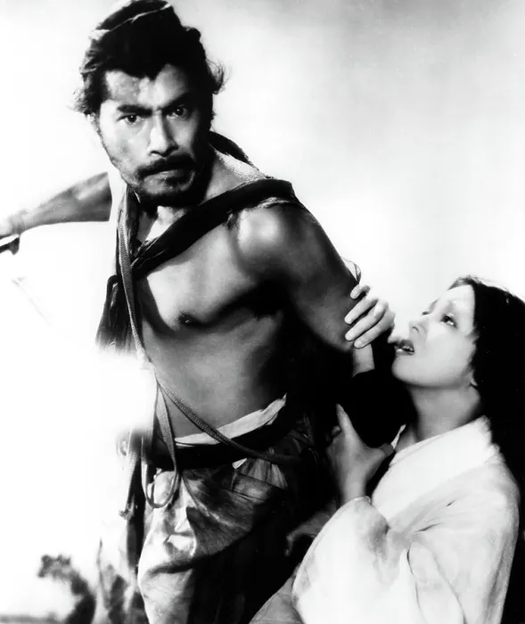 Framed Print : RASHOMON, Toshiro Mifune, Machiko Kyo, 1950 Framed Print : RASHOMON, Toshiro Mifune, Machiko Kyo, 1950