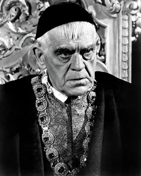 Framed Print : THE RAVEN, Boris Karloff, 1963