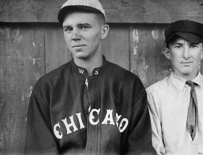 Framed Print : Ray Schalk played catcher in for the Chicago White Sox baseball team from 1912 to 1928. The youthful looking Schalk was small for a baseball player at 5 feet-9 inches