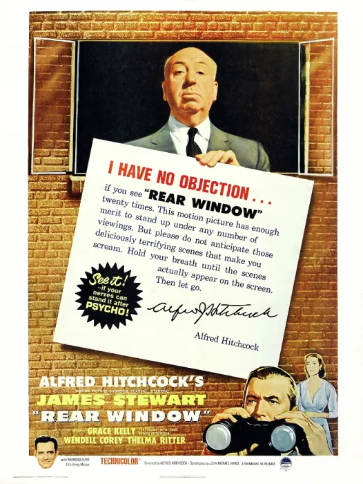 Framed Print : REAR WINDOW, Alfred Hitchcock, James Stewart, Grace Kelly, 1954 Framed Print : REAR WINDOW, Alfred Hitchcock, James Stewart, Grace Kelly, 1954