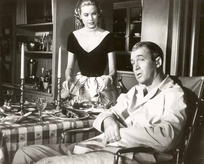 Framed Print : REAR WINDOW, Grace Kelly, James Stewart, 1954 Framed Print : REAR WINDOW, Grace Kelly, James Stewart, 1954