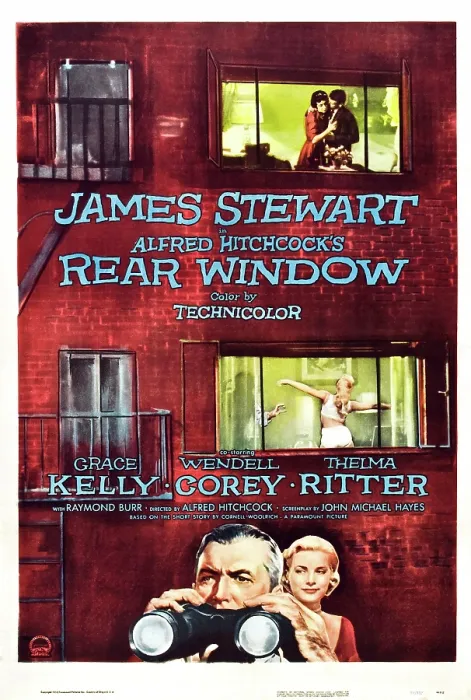 Framed Print : REAR WINDOW, Grace Kelly, James Stewart, 1954 Framed Print : REAR WINDOW, Grace Kelly, James Stewart, 1954