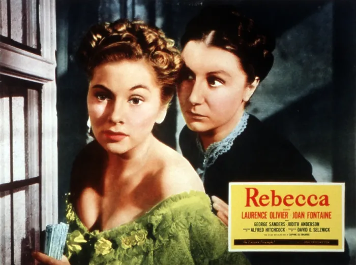 Framed Print : REBECCA, from left: Joan Fontaine, Judith Anderson, 1940 Framed Print : REBECCA, from left: Joan Fontaine, Judith Anderson, 1940