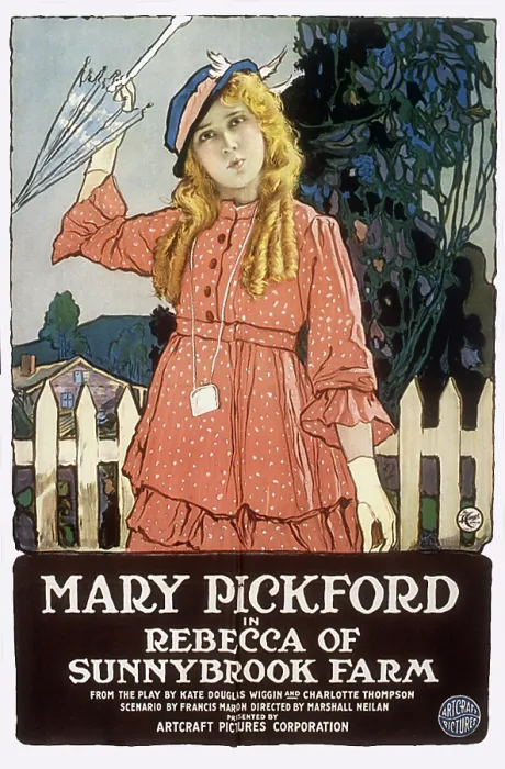 Framed Print : REBECCA OF SUNNYBROOK FARM, Mary Pickford, 1917