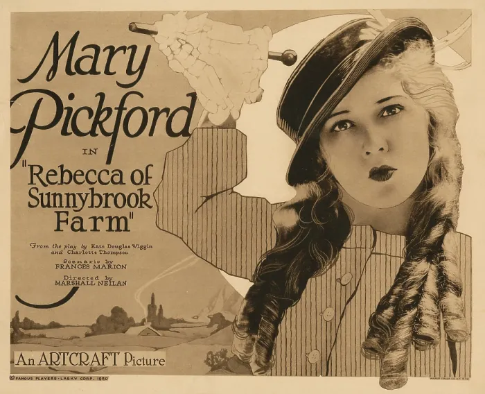 Framed Print : REBECCA OF SUNNYBROOK FARM, Mary Pickford, 1917
