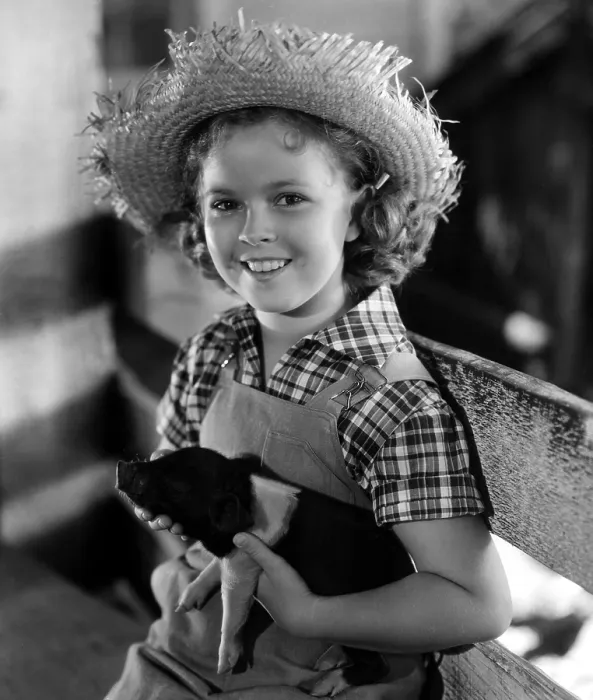 Framed Print : REBECCA OF SUNNYBROOK FARM, Shirley Temple, 1938, TM & Copyright (c) 20th Century Fox Film Corp. All rights reserved