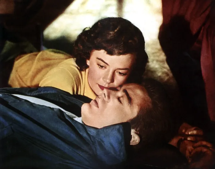 Framed Print : REBEL WITHOUT A CAUSE, top to bottom: Natalie Wood, James Dean, 1955 Framed Print : REBEL WITHOUT A CAUSE, top to bottom: Natalie Wood, James Dean, 1955