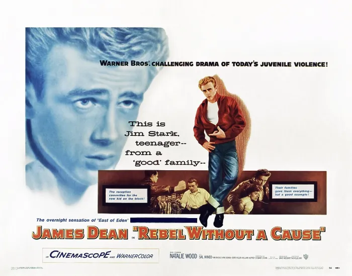 Framed Print : REBEL WITHOUT A CAUSE, James Dean, 1955
