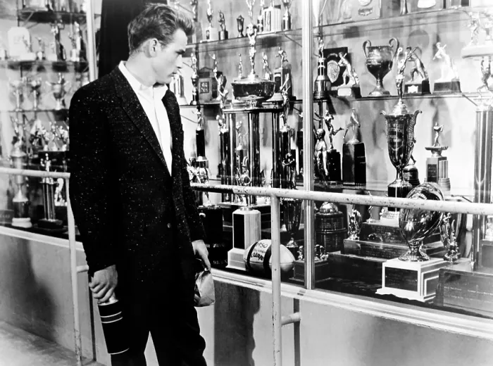 Framed Print : REBEL WITHOUT A CAUSE, James Dean, 1955