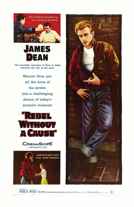Framed Print : REBEL WITHOUT A CAUSE, James Dean, 1955