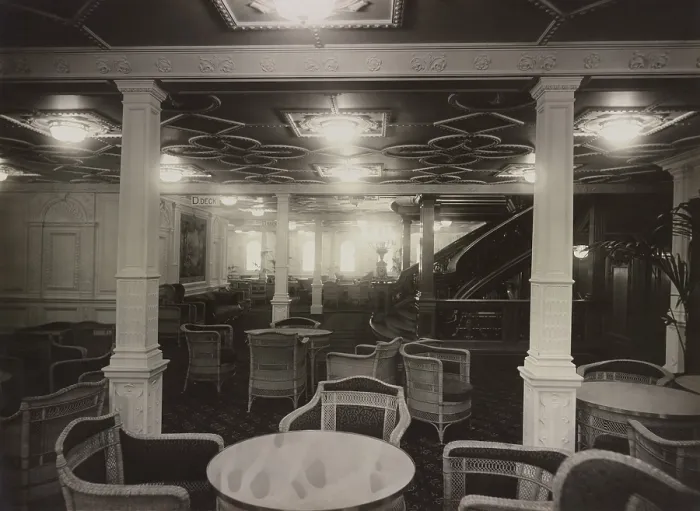 Framed Print : Reception room in the RMS Olympic, the first ship of the White Star Line's trio of Olympic-class ocean liners Framed Print : Reception room in the RMS Olympic, the first ship of the White Star Line's trio of Olympic-class ocean liners