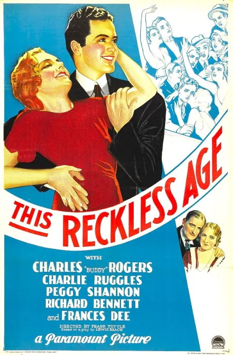 Framed Print : THIS RECKLESS AGE, top from left: Peggy Shannon, Charles Buddy Rogers, bottom from left: Richard Bennett, Frances Dee, 1932