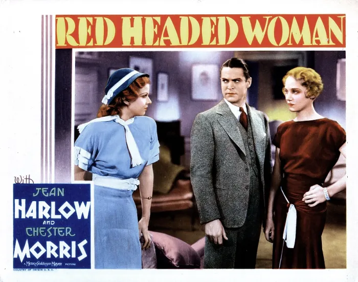 Framed Print : RED-HEADED WOMAN, from left, Jean Harlow, Chester Morris, Leila Hyams, 1932 Framed Print : RED-HEADED WOMAN, from left, Jean Harlow, Chester Morris, Leila Hyams, 1932