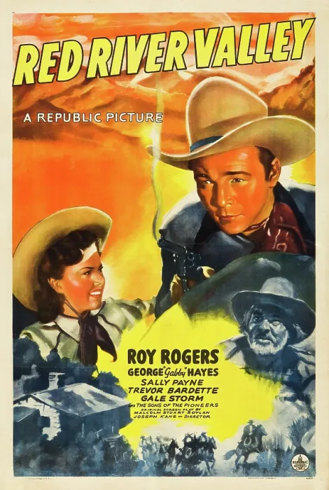 Framed Print : RED RIVER VALLEY, from left: Sally Payne, Roy Rogers, George Gabby Hayes, 1941 Framed Print : RED RIVER VALLEY, from left: Sally Payne, Roy Rogers, George Gabby Hayes, 1941