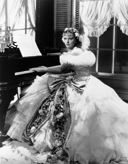 Framed Print : SO RED THE ROSE, Margaret Sullavan, (in a gown by Travis Banton), 1935